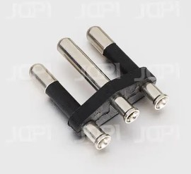 What are the characteristics of German plugs and sockets?